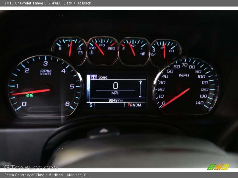 Black / Jet Black 2015 Chevrolet Tahoe LTZ 4WD