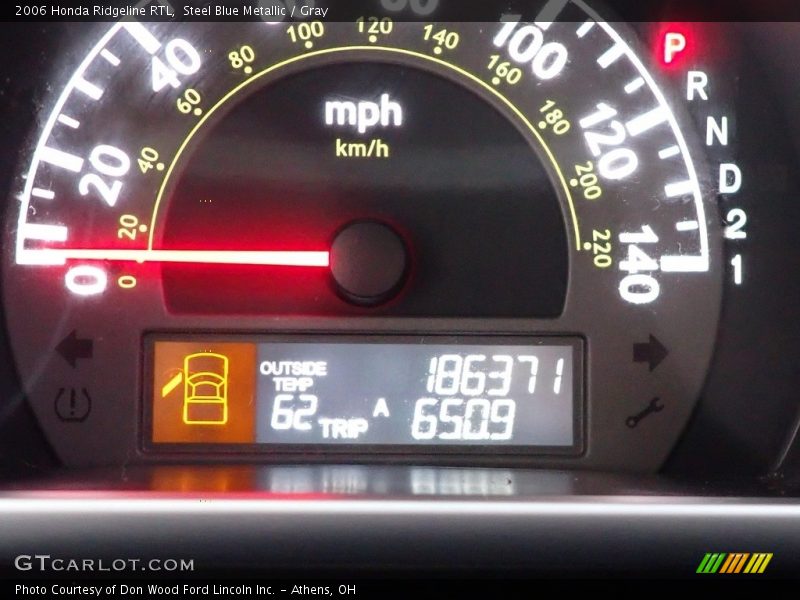 Steel Blue Metallic / Gray 2006 Honda Ridgeline RTL