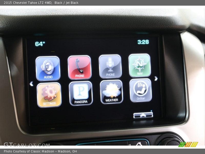Black / Jet Black 2015 Chevrolet Tahoe LTZ 4WD