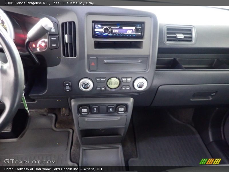 Steel Blue Metallic / Gray 2006 Honda Ridgeline RTL