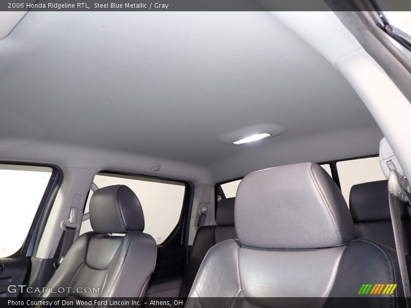 Steel Blue Metallic / Gray 2006 Honda Ridgeline RTL