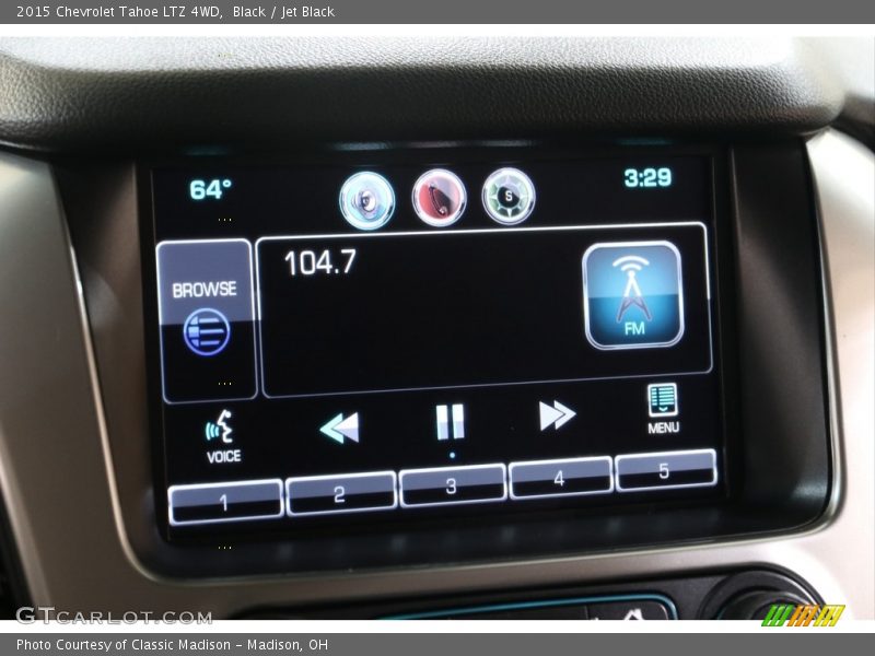 Black / Jet Black 2015 Chevrolet Tahoe LTZ 4WD