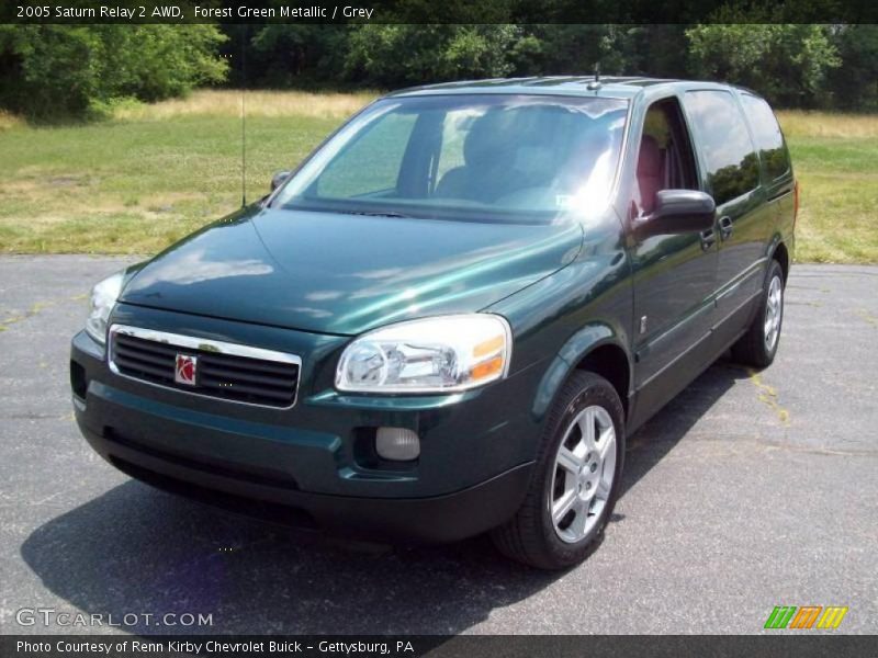 Forest Green Metallic / Grey 2005 Saturn Relay 2 AWD