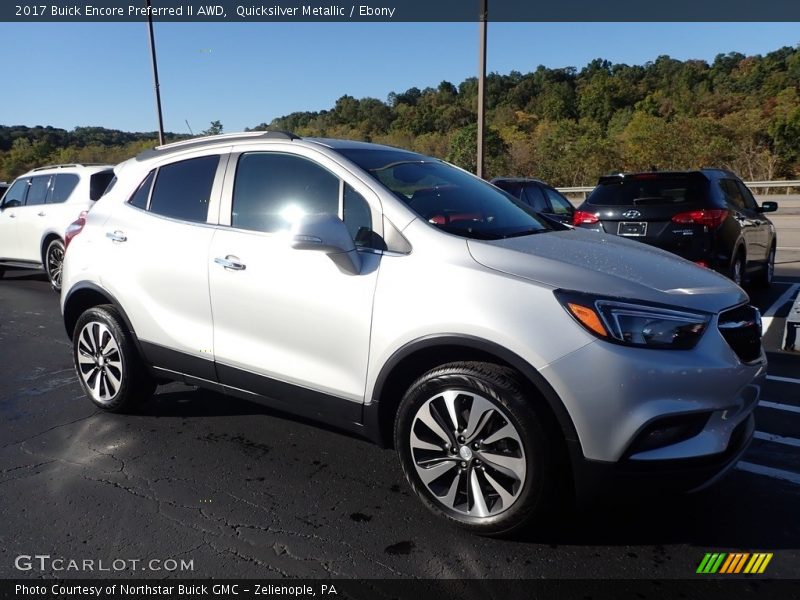 Front 3/4 View of 2017 Encore Preferred II AWD