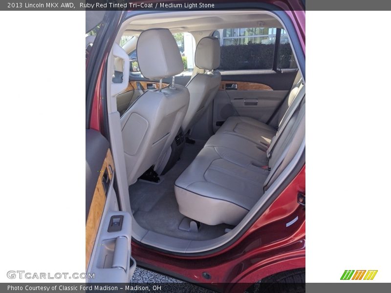 Ruby Red Tinted Tri-Coat / Medium Light Stone 2013 Lincoln MKX AWD