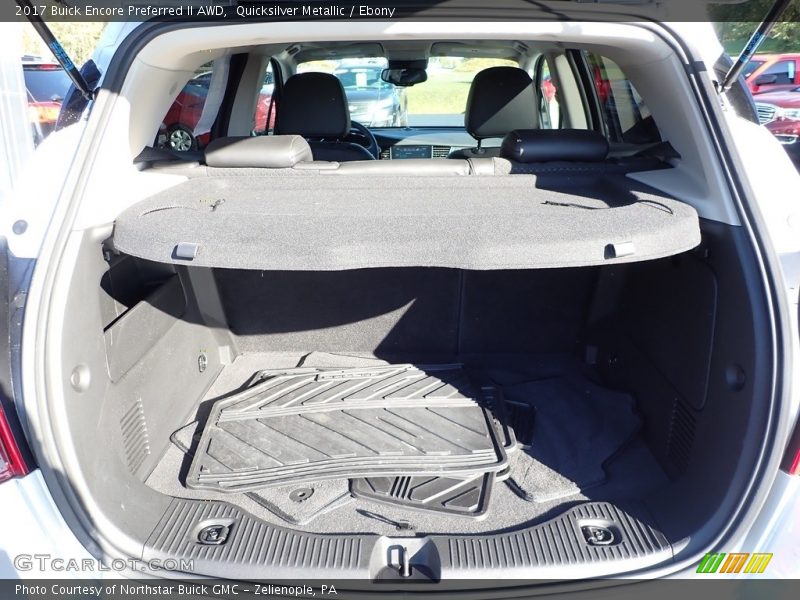 Quicksilver Metallic / Ebony 2017 Buick Encore Preferred II AWD