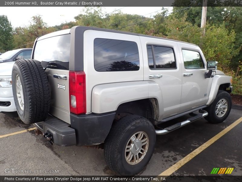 Boulder Gray Metallic / Ebony Black 2006 Hummer H3