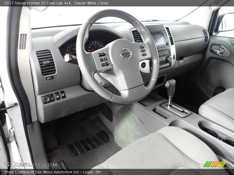  2017 Frontier SV Crew Cab 4x4 Steel Interior