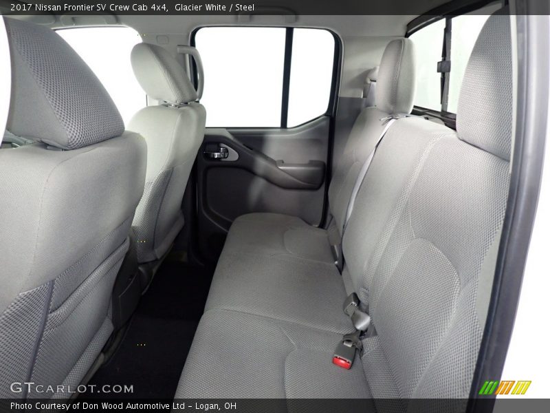 Rear Seat of 2017 Frontier SV Crew Cab 4x4