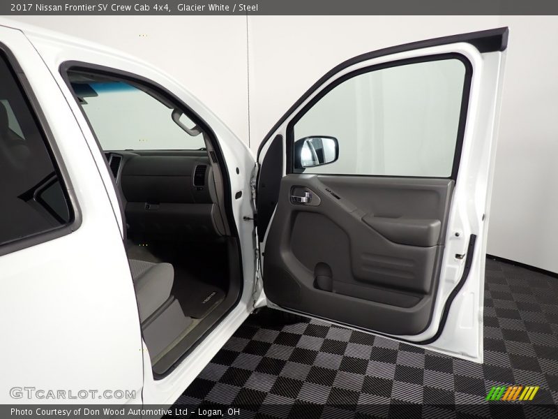 Glacier White / Steel 2017 Nissan Frontier SV Crew Cab 4x4