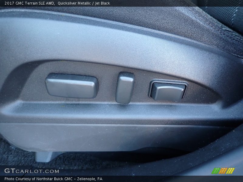 Quicksilver Metallic / Jet Black 2017 GMC Terrain SLE AWD