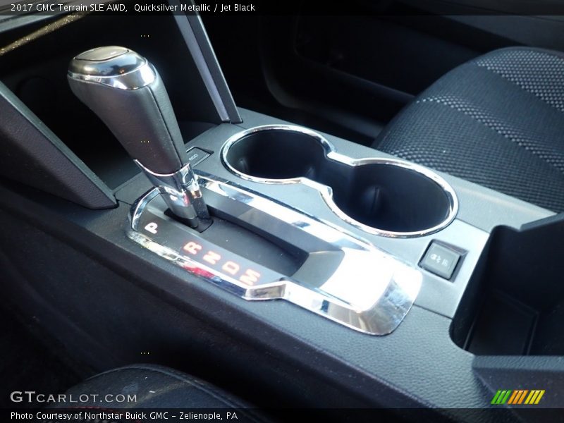 Quicksilver Metallic / Jet Black 2017 GMC Terrain SLE AWD