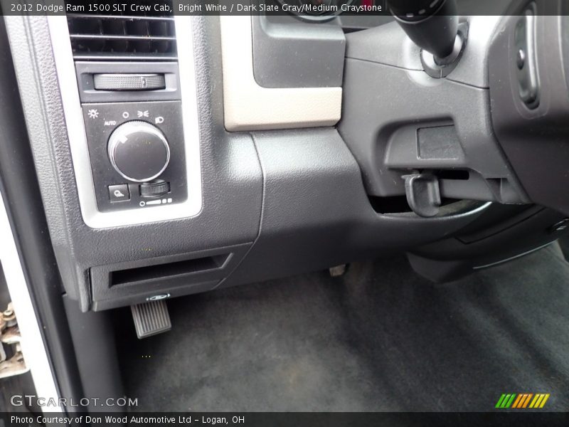 Controls of 2012 Ram 1500 SLT Crew Cab