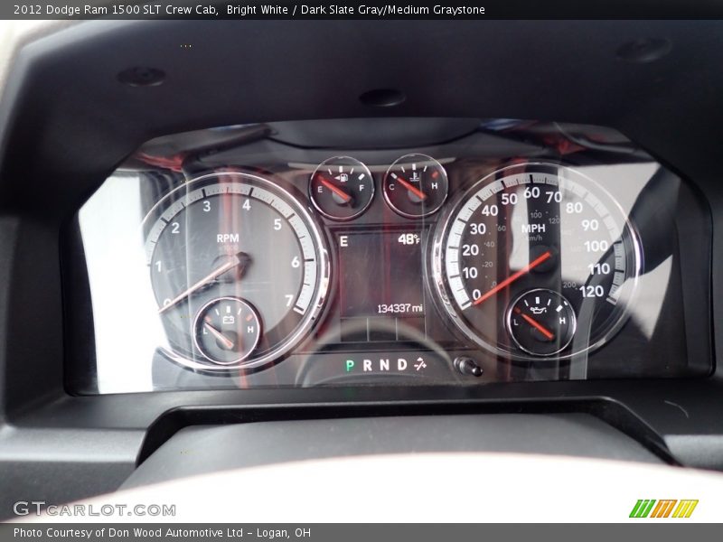  2012 Ram 1500 SLT Crew Cab SLT Crew Cab Gauges