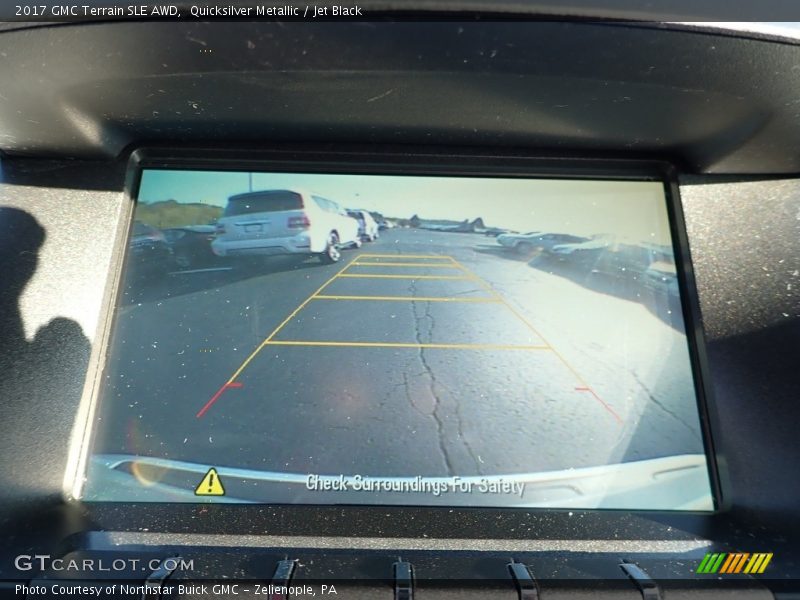 Quicksilver Metallic / Jet Black 2017 GMC Terrain SLE AWD