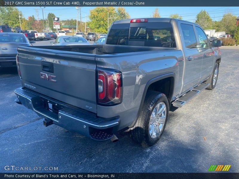 Pepperdust Metallic / Cocoa/­Dune 2017 GMC Sierra 1500 SLT Crew Cab 4WD