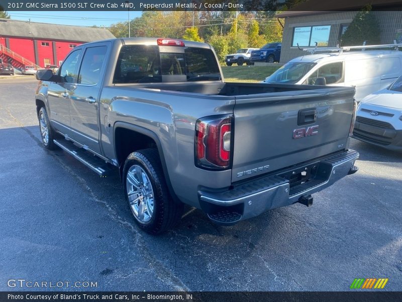 Pepperdust Metallic / Cocoa/­Dune 2017 GMC Sierra 1500 SLT Crew Cab 4WD