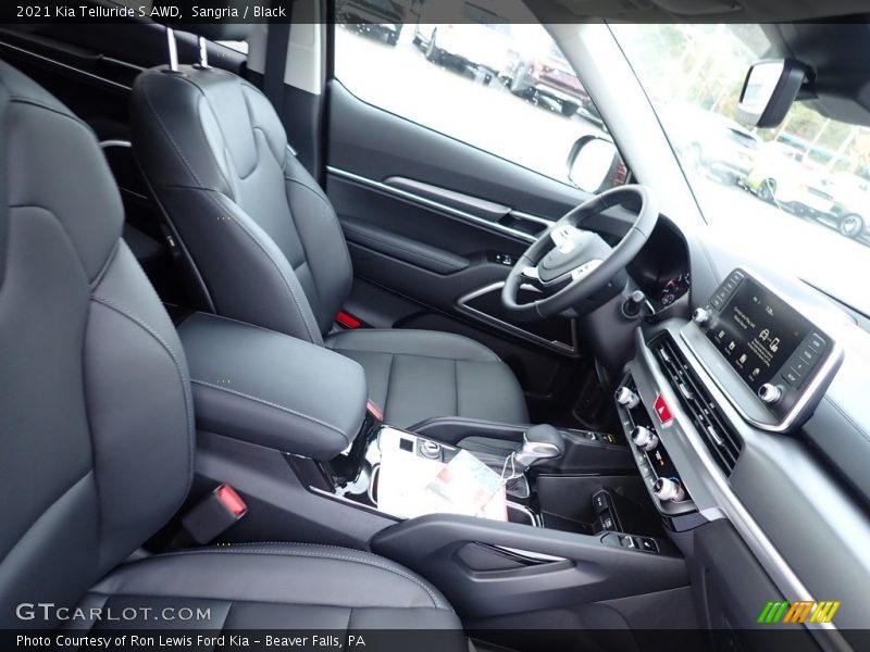 Sangria / Black 2021 Kia Telluride S AWD
