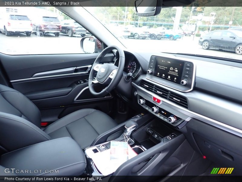 Sangria / Black 2021 Kia Telluride S AWD
