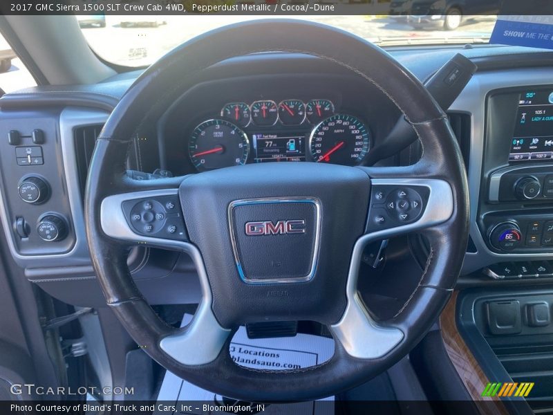  2017 Sierra 1500 SLT Crew Cab 4WD Steering Wheel