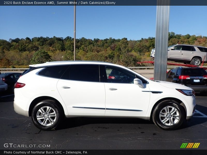 Summit White / Dark Galvinized/Ebony 2020 Buick Enclave Essence AWD