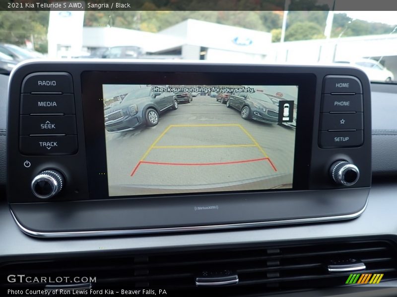 Sangria / Black 2021 Kia Telluride S AWD
