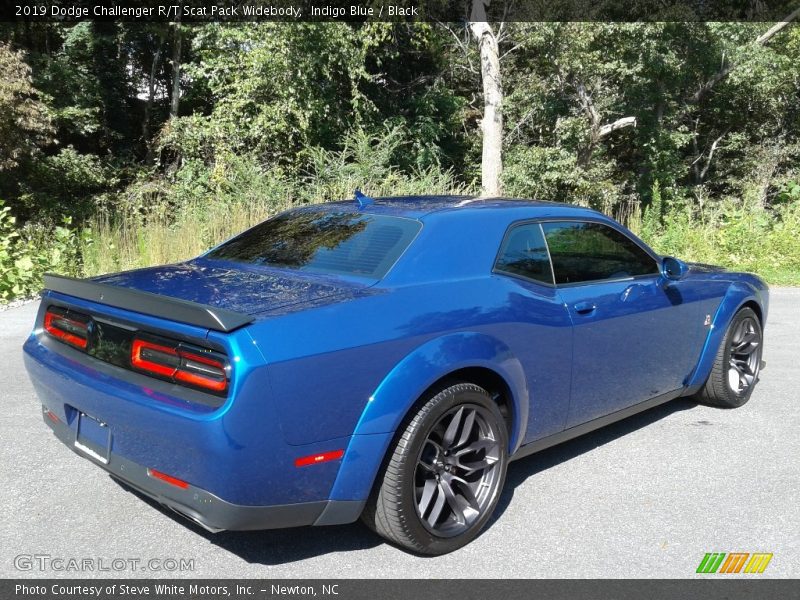 Indigo Blue / Black 2019 Dodge Challenger R/T Scat Pack Widebody