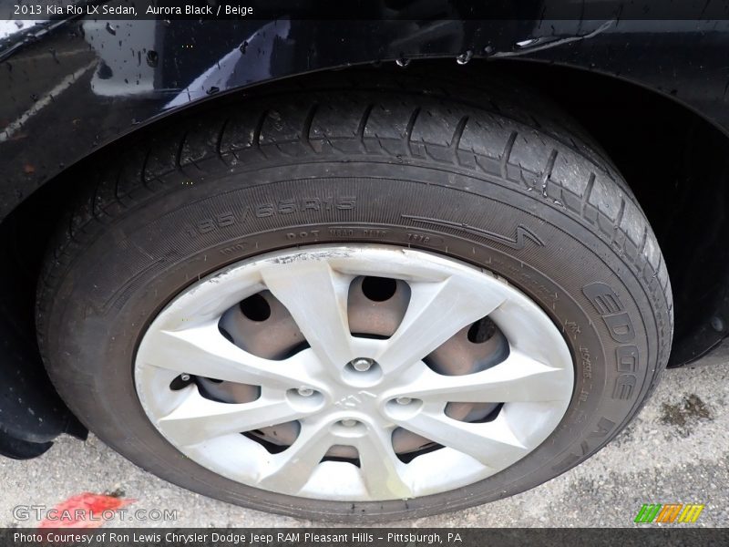 Aurora Black / Beige 2013 Kia Rio LX Sedan