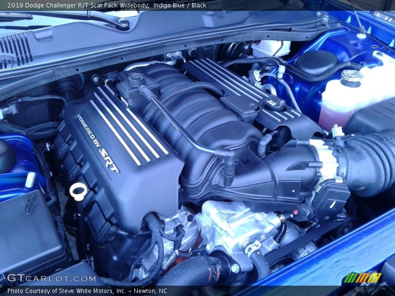 Indigo Blue / Black 2019 Dodge Challenger R/T Scat Pack Widebody