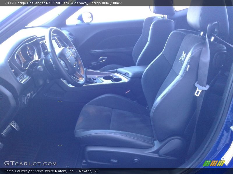 Indigo Blue / Black 2019 Dodge Challenger R/T Scat Pack Widebody