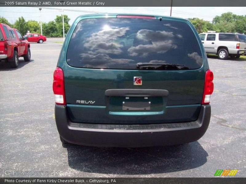Forest Green Metallic / Grey 2005 Saturn Relay 2 AWD