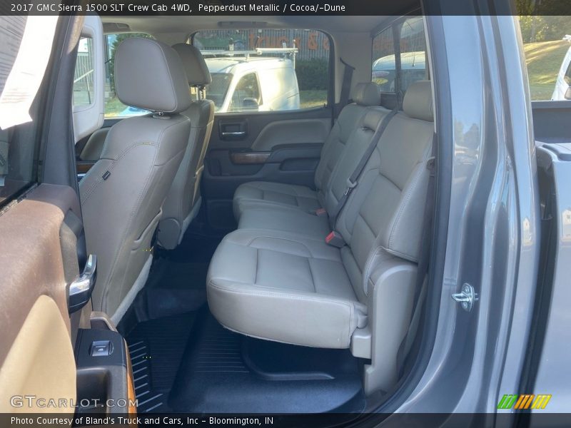Rear Seat of 2017 Sierra 1500 SLT Crew Cab 4WD