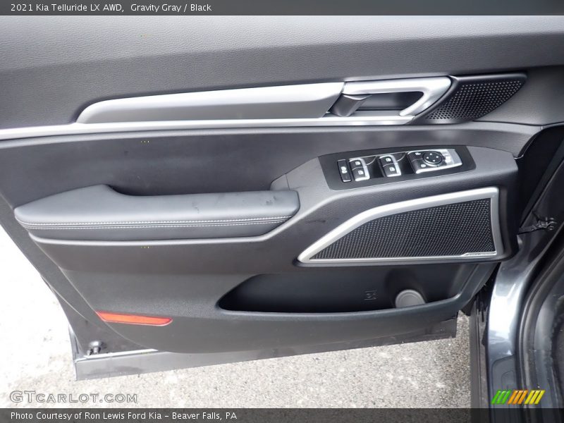 Gravity Gray / Black 2021 Kia Telluride LX AWD