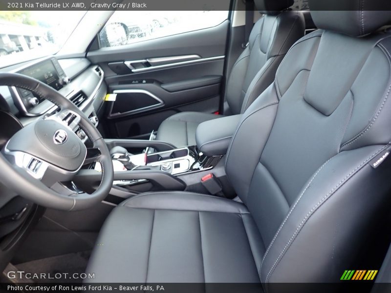 Gravity Gray / Black 2021 Kia Telluride LX AWD