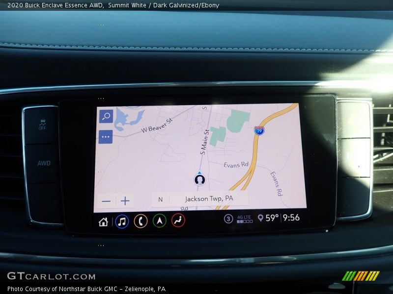 Summit White / Dark Galvinized/Ebony 2020 Buick Enclave Essence AWD