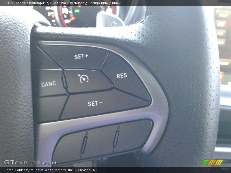 Indigo Blue / Black 2019 Dodge Challenger R/T Scat Pack Widebody