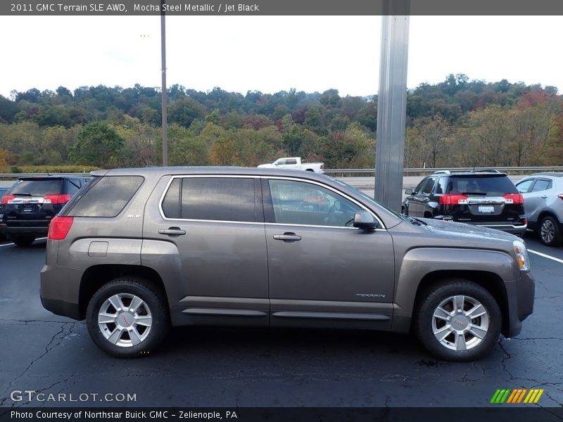 Mocha Steel Metallic / Jet Black 2011 GMC Terrain SLE AWD