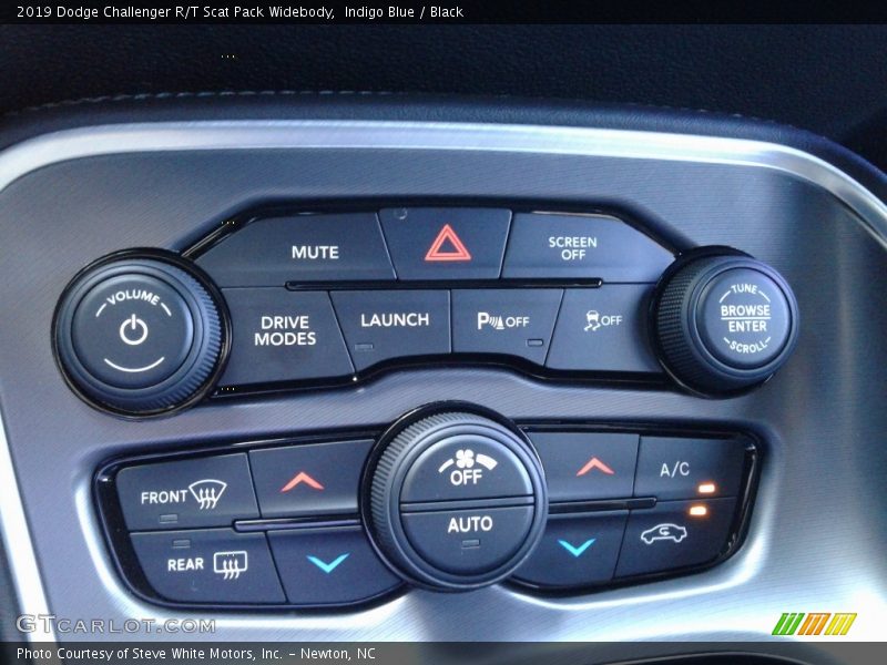 Indigo Blue / Black 2019 Dodge Challenger R/T Scat Pack Widebody