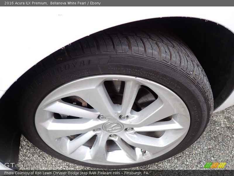 Bellanova White Pearl / Ebony 2016 Acura ILX Premium