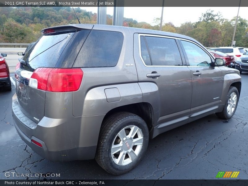 Mocha Steel Metallic / Jet Black 2011 GMC Terrain SLE AWD
