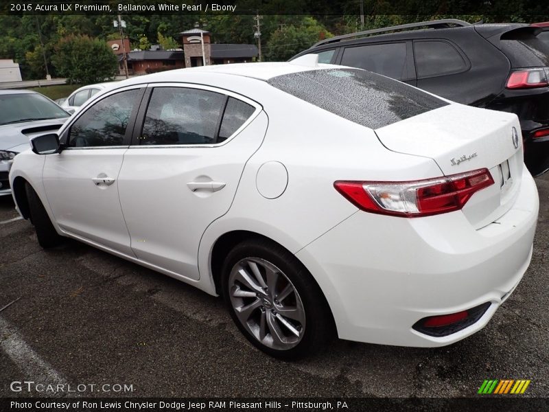 Bellanova White Pearl / Ebony 2016 Acura ILX Premium