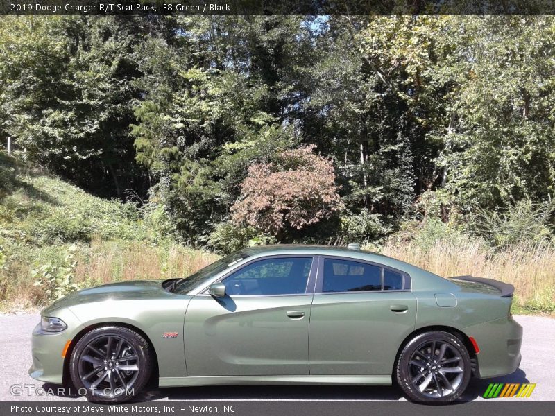 F8 Green / Black 2019 Dodge Charger R/T Scat Pack