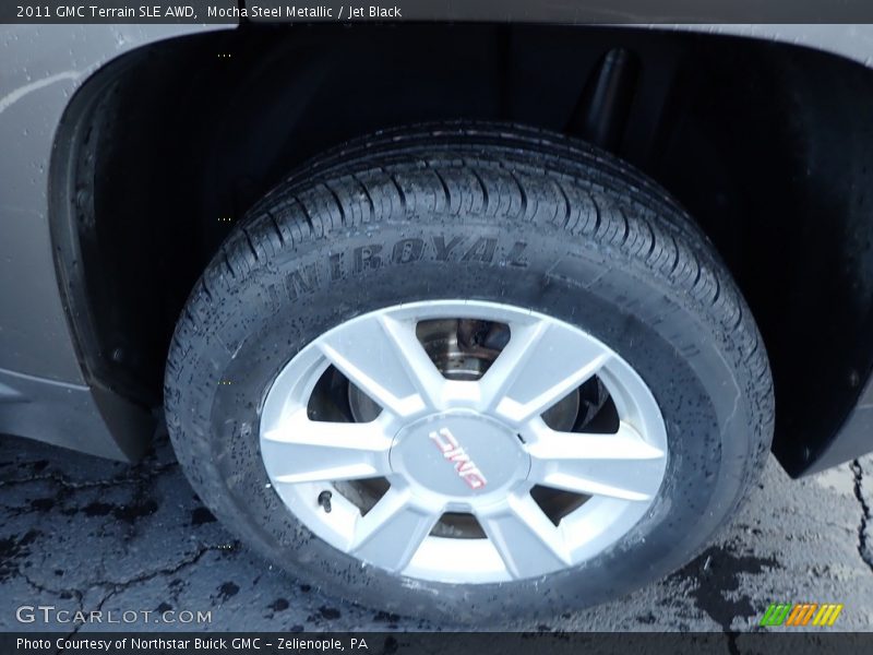 Mocha Steel Metallic / Jet Black 2011 GMC Terrain SLE AWD