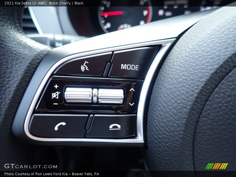 Black Cherry / Black 2021 Kia Seltos LX AWD