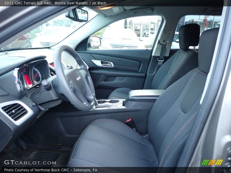 Mocha Steel Metallic / Jet Black 2011 GMC Terrain SLE AWD