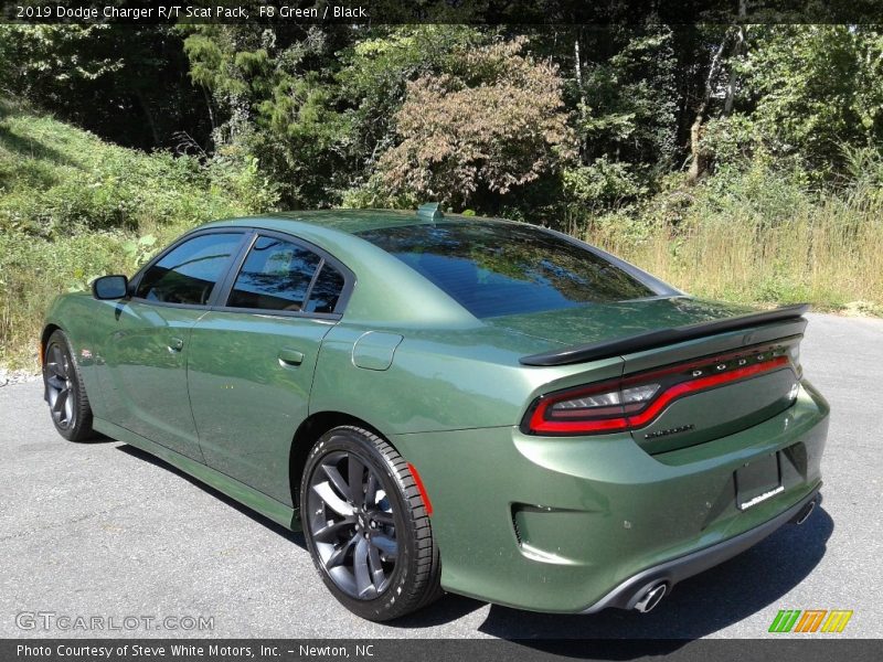 F8 Green / Black 2019 Dodge Charger R/T Scat Pack