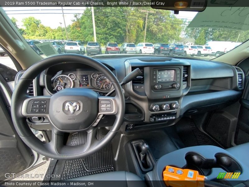Dashboard of 2019 5500 Tradesman Regular Cab 4x4 Chassis