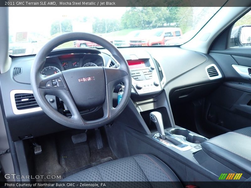 Mocha Steel Metallic / Jet Black 2011 GMC Terrain SLE AWD