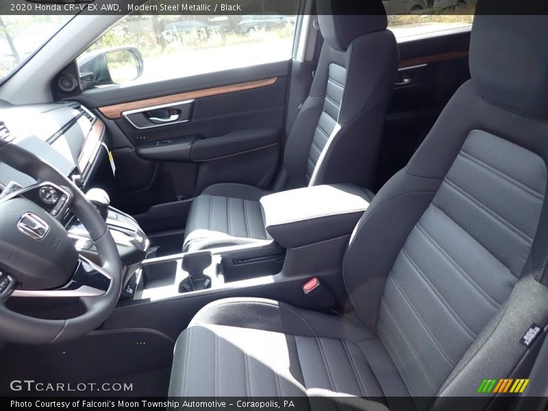 Modern Steel Metallic / Black 2020 Honda CR-V EX AWD