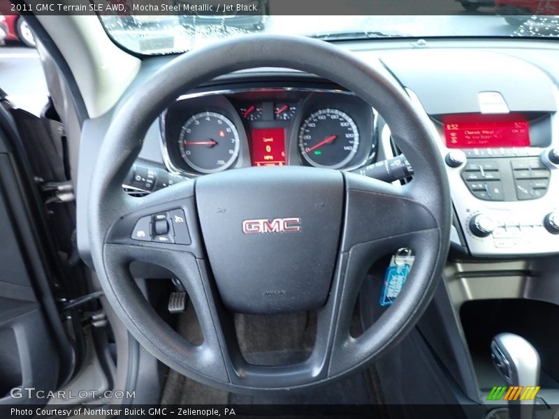 Mocha Steel Metallic / Jet Black 2011 GMC Terrain SLE AWD
